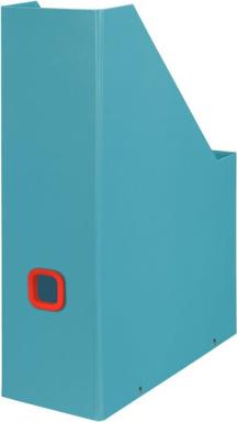 Stehsammler Click & Store Cosy, blau für DIN A4, mit Griffloch,