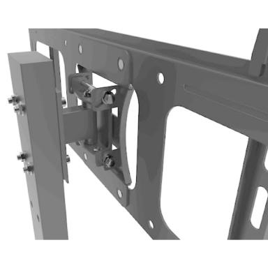 TECHLY TV LED/LCD Standfuß, 32"-70", schwarz