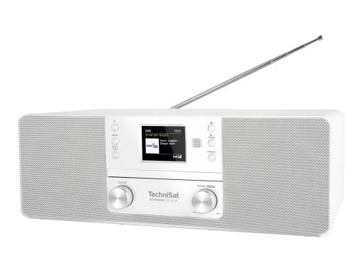 TECHNISAT DIGITRADIO 370 CD BT CD-Radio DAB+, UKW CD Weiß