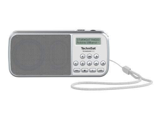 TECHNISAT TECHNIRADIO RDR DAB+ Radio, USB, portable, weiß TECHNISAT TECHNIRADIO RDR DAB+ Radio, USB, portable, weiß