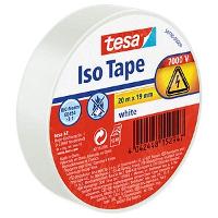 TESA Iso Tape Isolierband weiß 19,0 mm x 20,0 m 1 Rolle