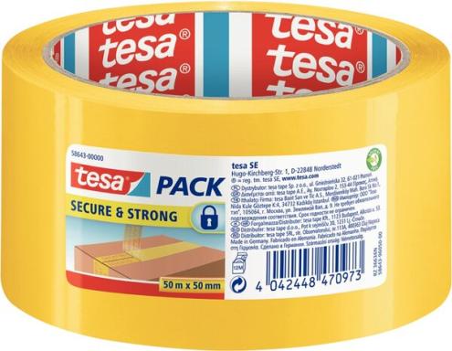 TESA Packband Secure und Strong 58643-00000-00 50mmx50m ge (58643-00000-00)
