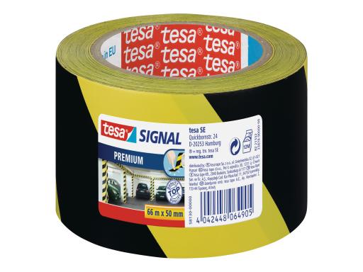 TESA Signal Markierungs- und Warnklebeband gelb/schwarz