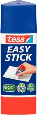 TESA ecoLogo Easy Stick Klebestift, Inhalt: 12 g dreieckige Form, ermöglicht ge