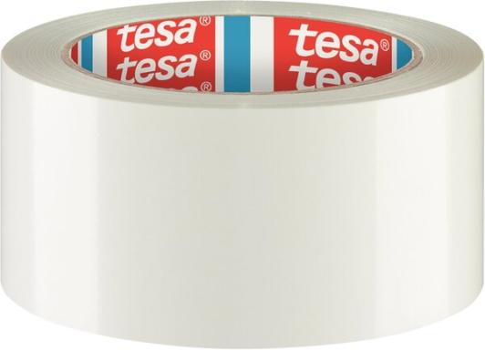 TESA pack Verpackungsklebeband 4124, aus PVC, 50 mm x 66 m extrem reißfest, kle