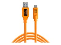 TETHER TOOLS USB 3.0 zu USB-C 4,60m orange