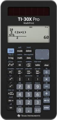 TEXAS INSTRUMENTS Schulrechner TI-30X Pro MathPrint Schwarz