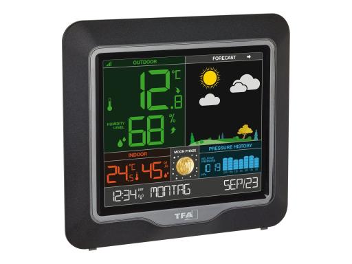 TFA-DOSTMANN Season 35.1150.01 Funk-Wetterstation Vorhersage für 1 Tag
