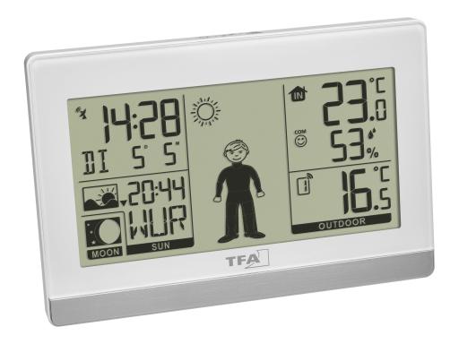 TFA-DOSTMANN TFA Dostmann Weather Boy 35.1159.02 Funk-Wetterstation Vorhersage 