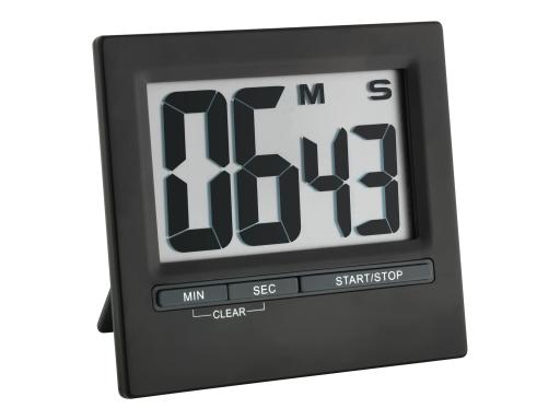 TFA-DOSTMANN Timer TFA 38.2013.01 Schwarz