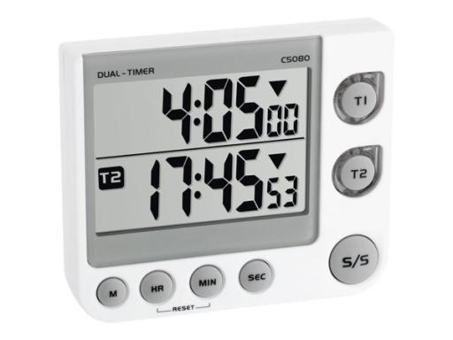 TFA 38.2025 Elektronischer 2-fach Timer Timer und Stoppuhr