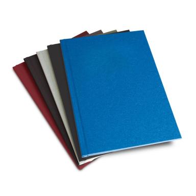 THERMAL HARD COVER A4 PORTRAIT 340, für bis 280 Blätter, Farbe: Azur / Blau, Pack mit 10 Stück