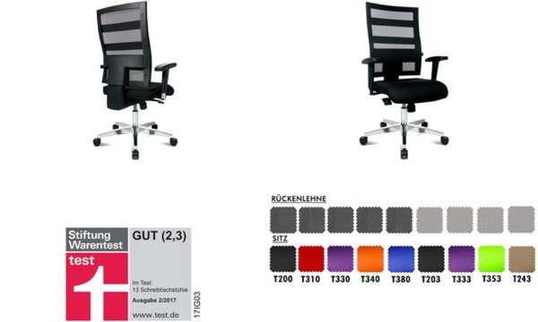 TOPSTAR Drehstuhl X-Pander 959TT200 sw (959TT200)