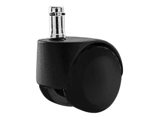 TOPSTAR Weichbodenrollen für Bürostühle, 1 Satz, für Teppich Inhalt: 5 Rollen (