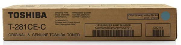 TOSHIBA T281C EC Cyan Tonerpatrone