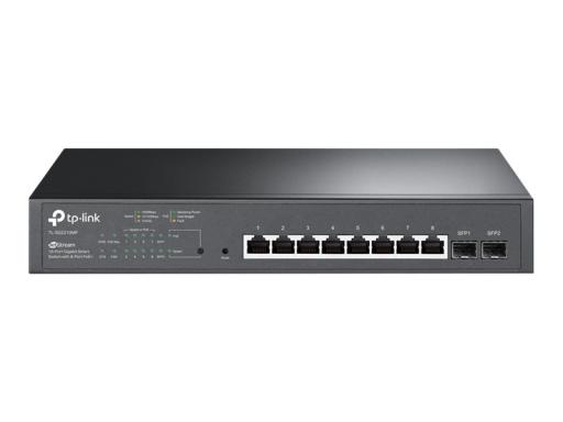 TP-LINK JetStream 10-Port Gigabit Smart Switch with 8-Port PoE+