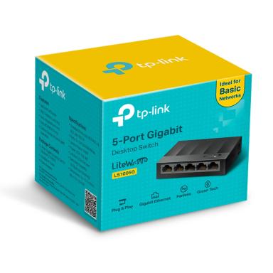 Image TP-LINK_LS1005G_LiteWave_5-Port_Gigabit_Desktop_img2_3711734.jpg Image