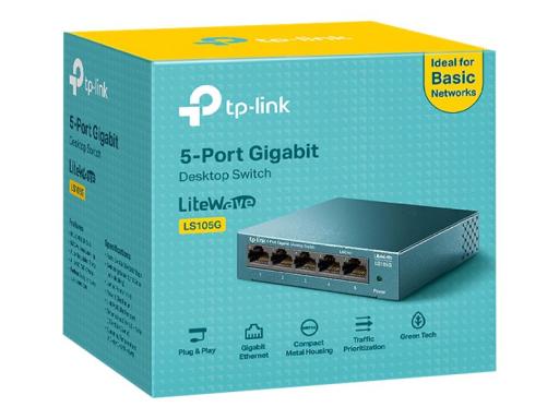 Image TP-LINK_LiteWave_5-Port_Gigabit_Desktop_Switch_img3_3710510.jpg Image
