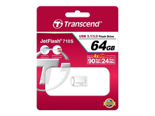 Image TRANSCEND_64GB_JETFLASH710_SILVERUSB_30_img1_3701926.jpg Image