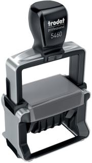 Professional Datumstempel m. Text Abdruckmaß: 55x32mm Datum: 4mm