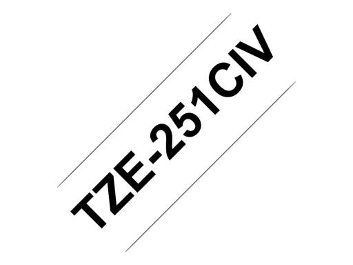 TZE231CIV BROTHER PT 12mm W-B 20-er Pack