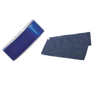 Tafellöscher magnetisch blau/grau Magnethaftend