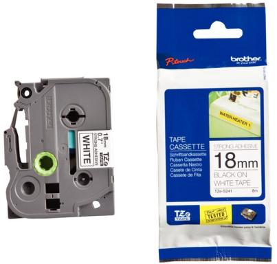 Tape TZES241/ weiß/bk / 8m / 18mm/PT1000