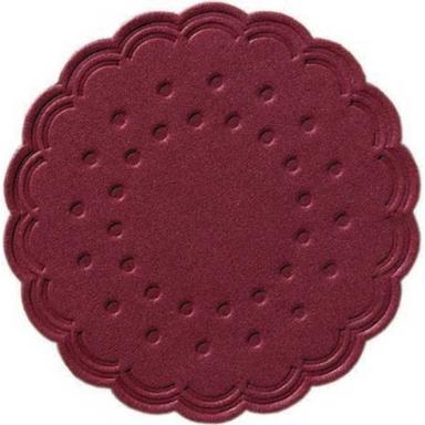 Tassendeckchen, Zelltuch-Untersetzer Ø 7,5 cm, 9-lagig, Bordeaux | 750 Stück >>Abverkauf, dann Artikel ||16269|| verwenden