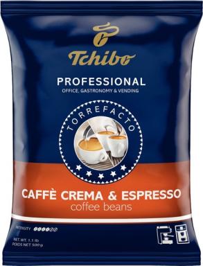 Tchibo Professional Caffè Crema und Espresso, 500g, ganze Bohne.