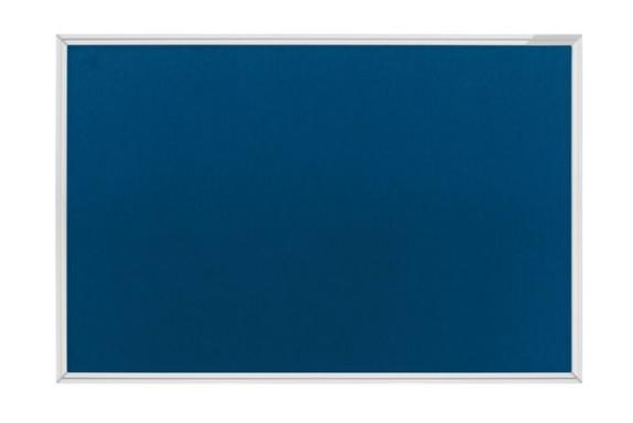 Textiltafel mit Aluminiumrahmen Abmeßung: 900x600mm blau