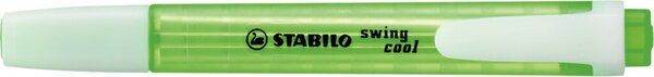 Textmarker STABILO swing cool 1-4mm, grün, mit Clip