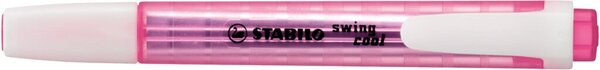 Textmarker STABILO swing cool 1-4mm, pink, mit Clip
