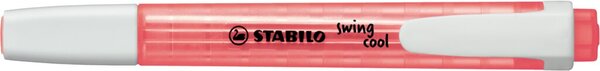 Textmarker STABILO swing cool 1-4mm, rot, mit Clip