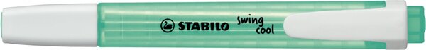Textmarker STABILO swing cool 1-4mm, türkis, mit Clip
