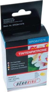 Tintenpatrone 933XL gelb für HP Officejet 6100 eDrucker,