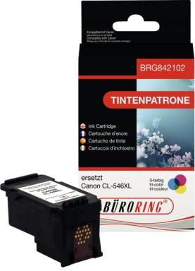 Tintenpatrone farbig (c/m/y) für Canon PIXMA MG2450, ersetzt Canon CL546XL