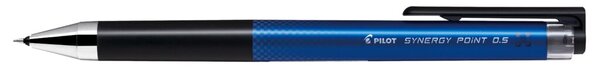 Tintenroller Synergy Point 0,3mm blau, gummierte Griffzone, nach-