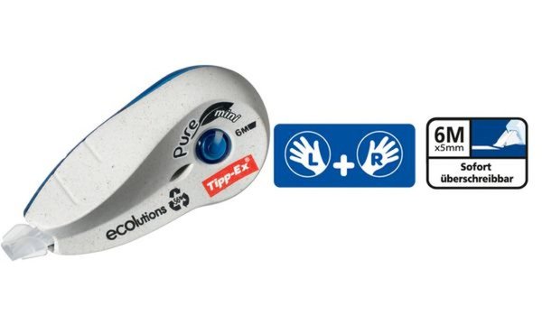 Image Tipp-Ex_Korrekturroller_ecolutions_Pure_Mini_img2_4369823.jpg Image