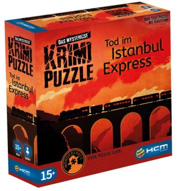 Tod im Istanbul Express Krimi Puzzle, Nr: 55175