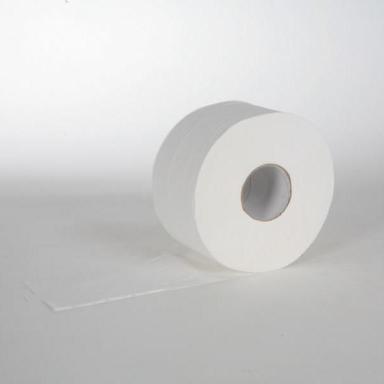 Toilettenpapier Großrolle 2-lagig, 100% Zellstoff, weiß,160 m, 890 Blatt, "STAR 19" | 12 Rollen/Sack passend für Spender: ||70134||, ||70139||, ||70142||, ||70143||, ||70133|| 