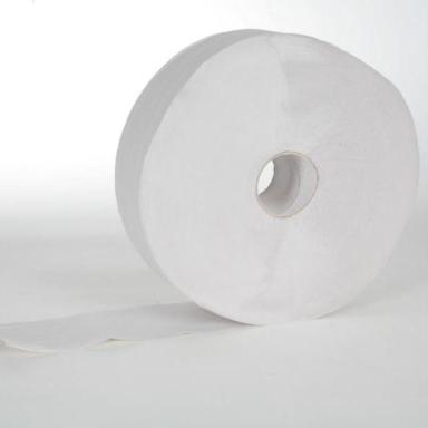 Toilettenpapier Großrolle 2-lagig, T-75 weiß, 350 m, perforiert, 1945 Blatt | 6 Rollen/Sack<br>passend für Spender: 70117