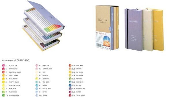 Tombow Buntstifte IROJITEN Seasca pe, 30er Set (1230180)