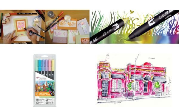 Image Tombow_Doppelfasermaler_ABT_DUAL_B_RUSH_PEN_img2_4398488.jpg Image
