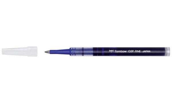 Tombow Tintenroller-Ersatzmine, 0,5 mm, schwarz (1230013)