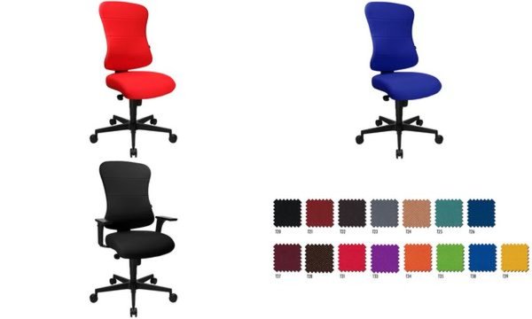 Topstar Bürodrehstuhl Art Comfort , rot (77400100)