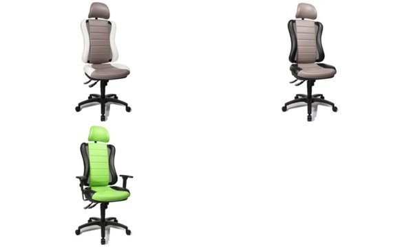 Topstar Bürodrehstuhl Head Point R S, schwarz / grün (77240151)