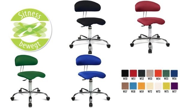 Topstar Bürodrehstuhl Sitness 40, schwarz (77400054)