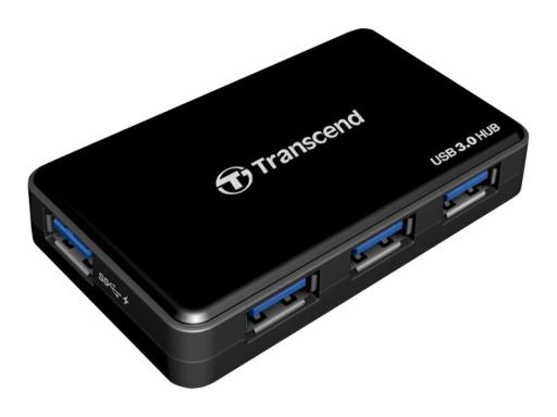Transcend 4-Port USB 3.0 Hub bk