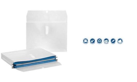Tyvek Hängeregister-Archivhülle, (B )323 x (T)45 x (H)240 mm (8776236)