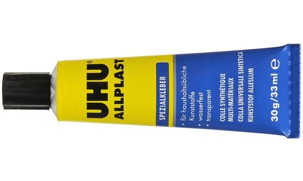 UHU Spezialkleber ALLPLAST, 30 g in Tube (5651140)